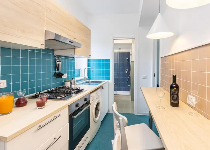 Daire Romantic Seaview Flat With Balcony *